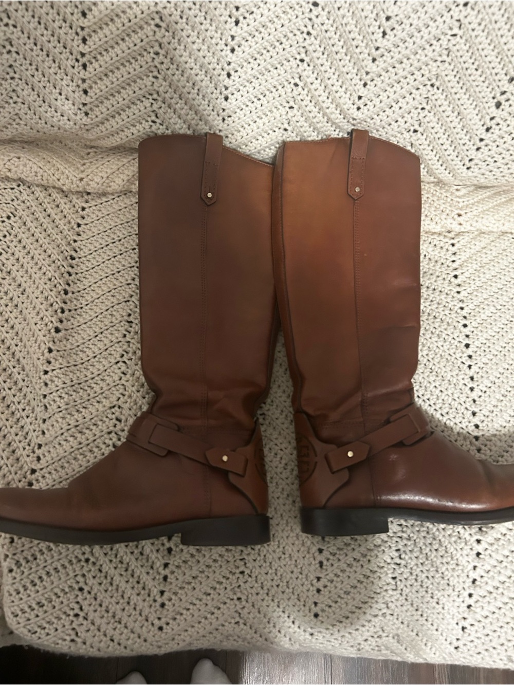 Tory Burch Derby Riding Boot - Picture 2 of 15